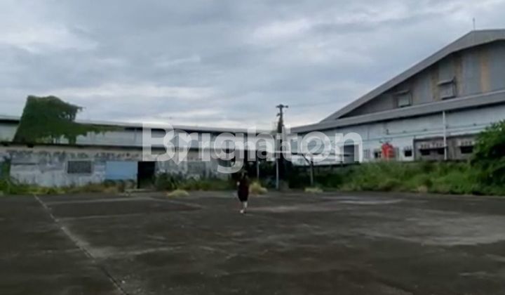 DIJUAL – EX PABRIK TANAH + BANGUNAN