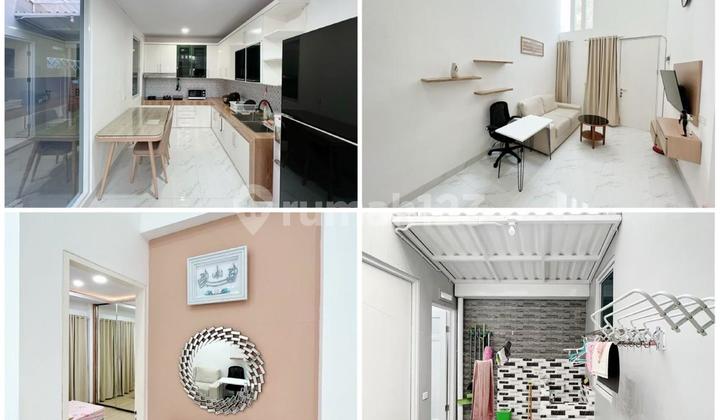 Rumah Furnished Cantik 1 Lantai di Icon Cosmo BSD