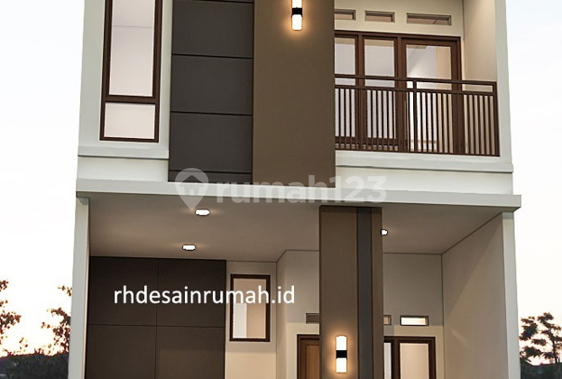 Dijual Rumah Renovasi Total 2 Lantai di Regency Melati Mas