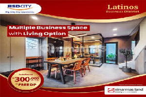 Ruko Baru 3 Lantai Di Latinos Business District Bsd