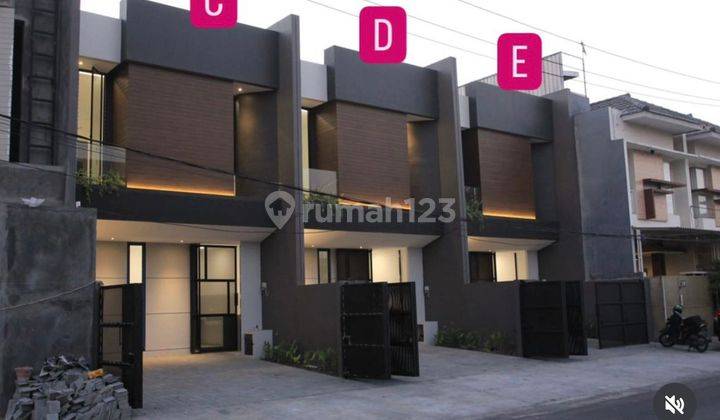 Rumah 2 Lantai Baru Minimalis SHM di Kutisari Indah 1