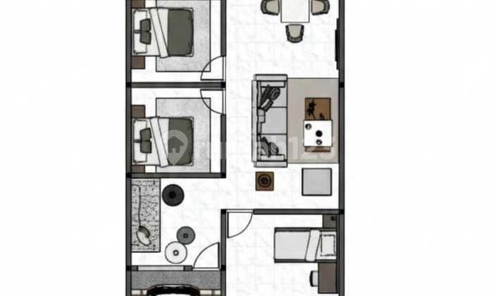 New 1-Story House with Small Garden in Kalijudan Asri 2