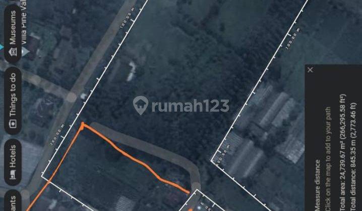 Dijual Kavling Tanah Luas View Pegunungan di Sukajaya Lembang 1