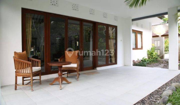 dijual villa view alam furnish cantik di canggu bali 2