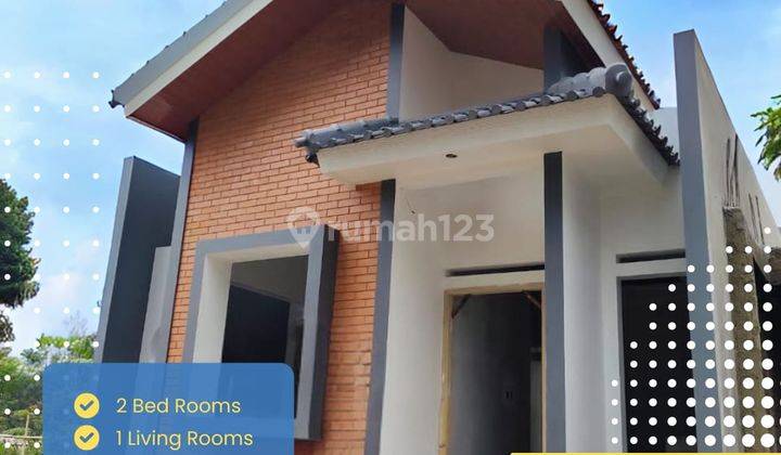 Rumah Baru Unfurnished SHM Lokasi Strategis Dekat Rsj Cisarua 1