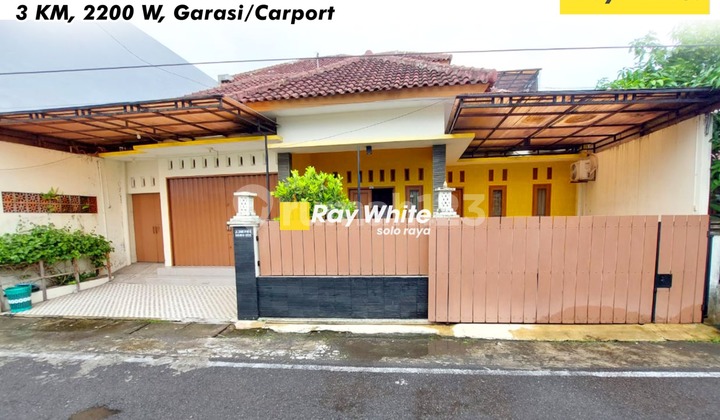 For Sale House in Karangasem, Laweyan