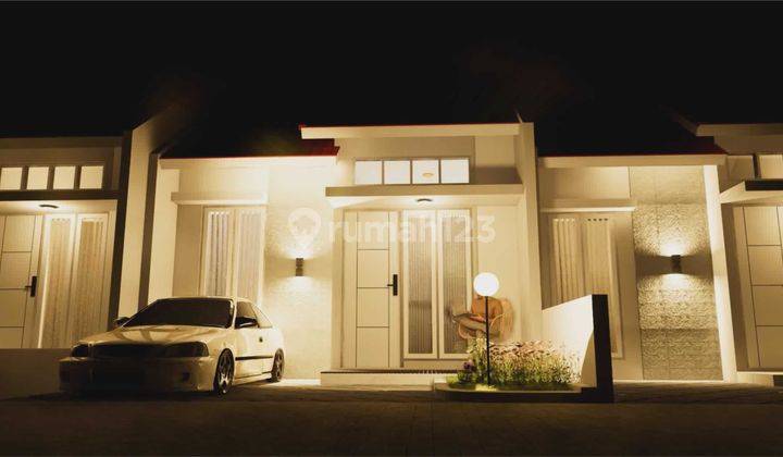 Rumah Modern Minimalis Di Dalam Perumahan 200JT Di Sleman 2