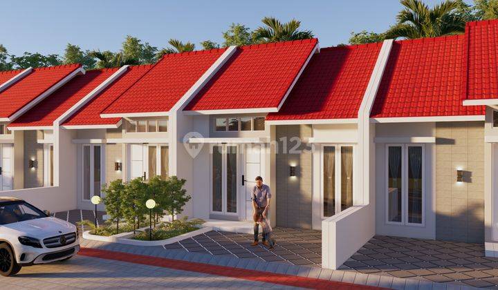 Rumah Modern Minimalis Di Dalam Perumahan 200JT Di Sleman 1