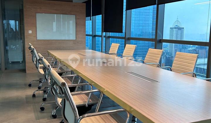 Exclusive Semi-Furnished Office Rental 290 m2 at UOB Plaza Thamrin Central Jakarta