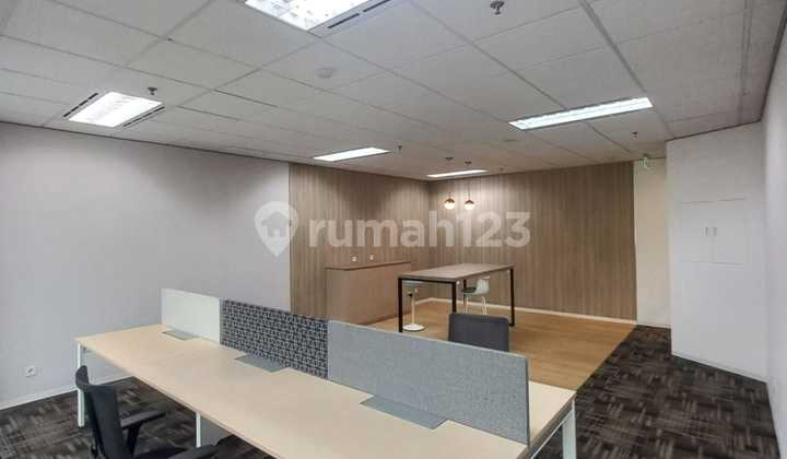 Minimalist Semi-Furnished 60 m2 Office Space for Rent in Senayan Central