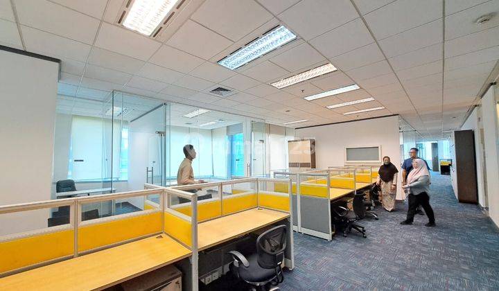 For Rent Kantor Full Furnish 416 M2 di Menara Palma Kuningan, Nego 1