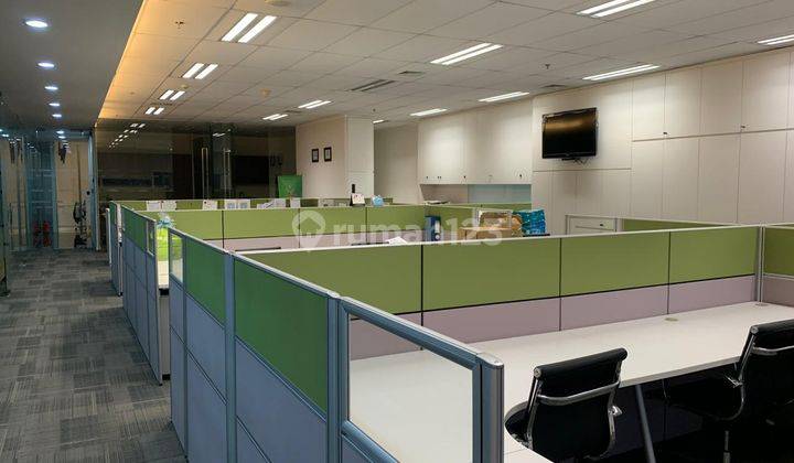 Sewa Kantor Furnish Eksklusif 334 m2 di Equity Tower SCBD, Hrg Nego 1