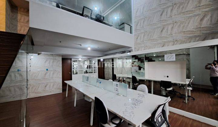 Jual Murah Kantor 132 m2 di SOHO Pancoran Furnish, Hrg Dibwh Pasar 2