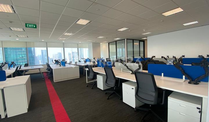 Office for Rent Full Furnish 300 M2 at World Trade Center WTC 3 Sudirman