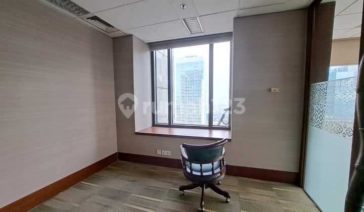 Sewa Kantor 127 M2 Sdh Ada Partisi di Gd. Bursa Efek Indonesia (Bei) Scbd 2