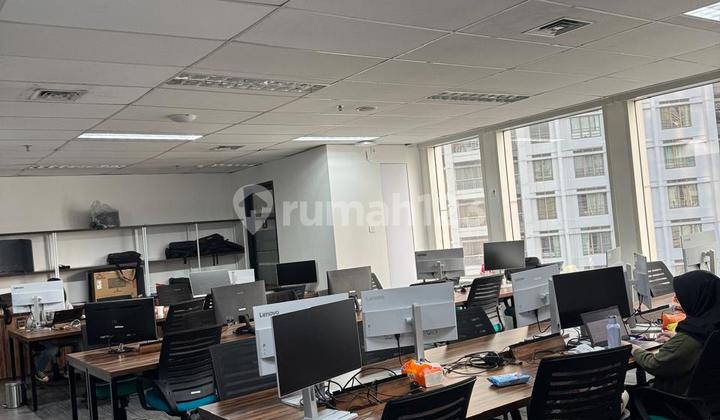 Sewa Kantor Full Furnish Siap Huni 415 di Mandiri Inhealth Tower Kuningan