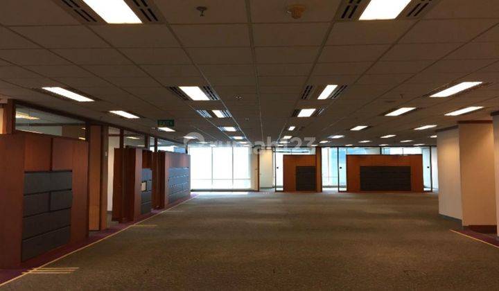 Sewa Kantor 1 Lt Full 2775 M2 di Wisma Gkbi Sudirman Kondisi Fitted 1