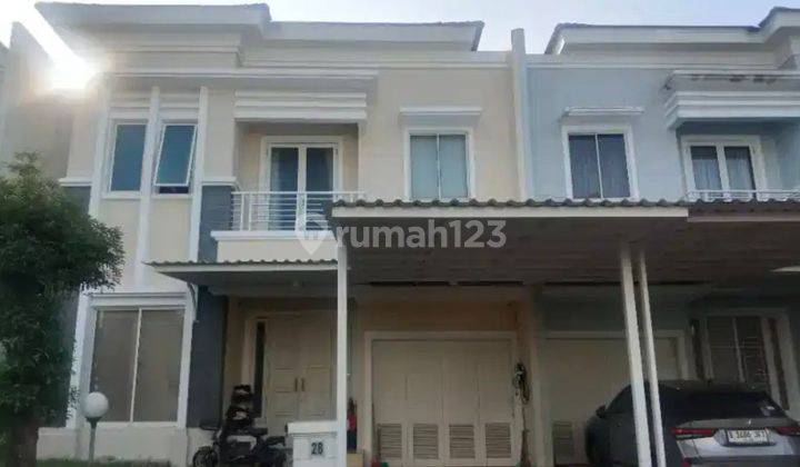 Disewakan Rumah Semi Furnish Cluster Aquamarine Gading Serpong 1