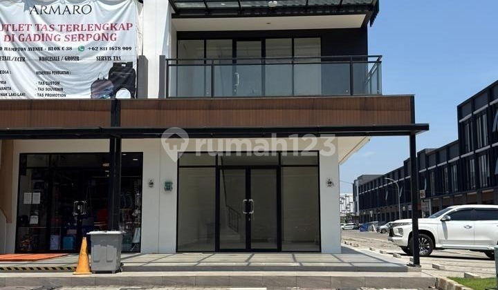 Ruko Hampton Gading Serpong Hoek 3 Lantai Lokasi Strategis