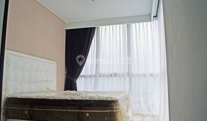 kamar tidur apartement 2 br furnished dekat