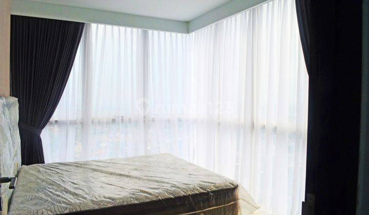 kamar tidur apartement 2 br furnished dekat