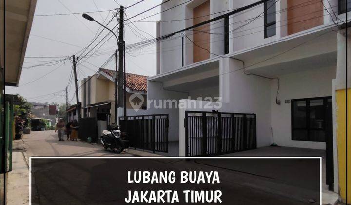 Dijual Rumah Baru Siap Huni di Lubang Buaya Di Jakarta Timur 1