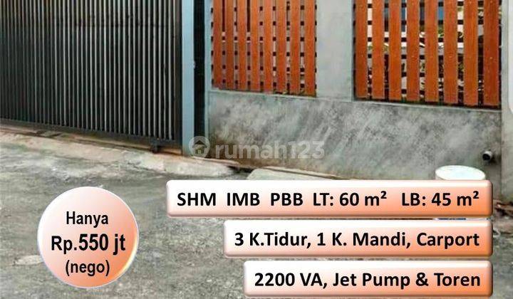 Rumah Second terawat dijual di MustikaJaya Bekasi 1