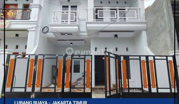 Dijual Rumah Baru 3L Siap Huni di Lubang Buaya, Jakarta Timur 1