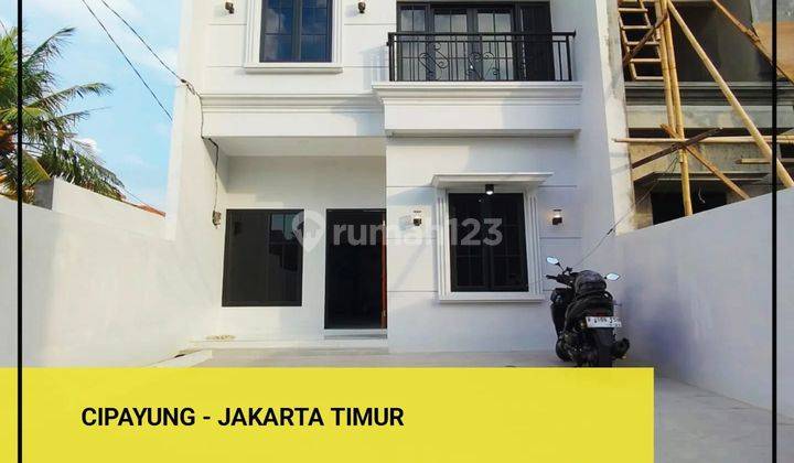 Dijual Rumah Baru di Munjul, Cipayung Jakarta Timur 1