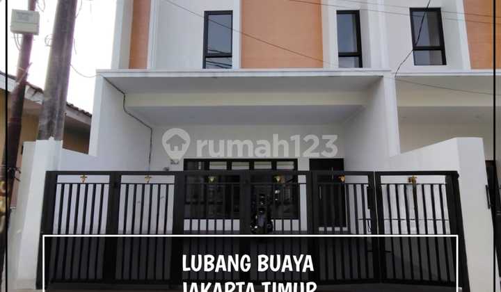 ijual Rumah Baru Siap Huni di Lubang Buaya Di Jakarta Timur 1