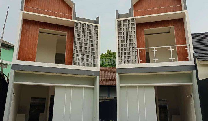 Rumah Siap Huni Mewah Termurah Di Pinggir Jalan Raya Depok, 10 Menit Stasiun Kereta, 15 Menit Tol Desari, Dekat Pusat Bisnis Dan Mall Margonda Raya 1