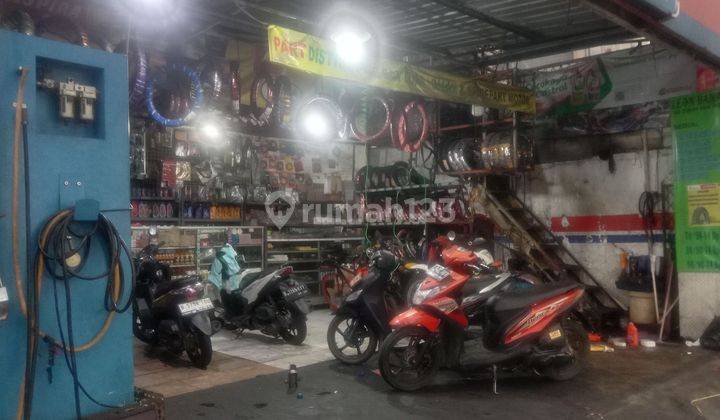 Dijual Toko Sparepart, Bengkel Dan Rumah Strategis Pinggir Jalan Raya Cocok Untuk Usaha Di Cibubur Dekat Tol Dan Lrt Harjamukti 1