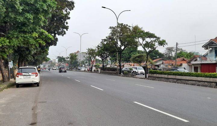 Dijual cepat tanah di jalan raya serpong kota tangerang selatan, lokasi setrategis dekat alam sutera, tanah darat, hadap timur, cocok sekali untuk ruko atau showroom 1