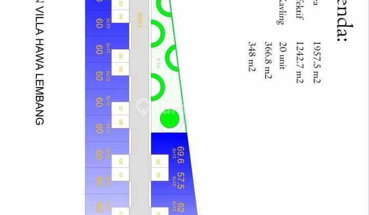 Kavling 180jt di komplek Cluster Villa hawa Lembang  1