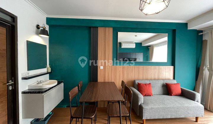 sewa apartement 2 bed room full furnished gateway pasteur 1