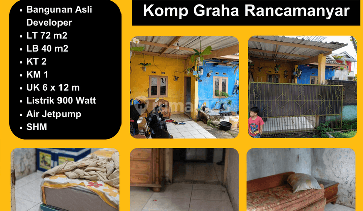 Jual Rumah Banguan Asli Developer di Graha Rancamanyar 1