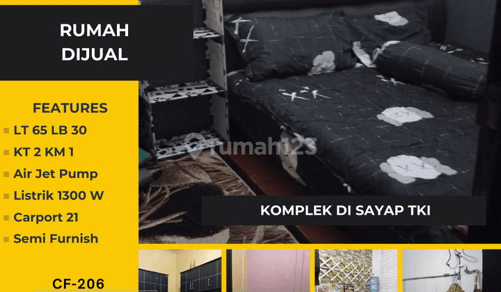 Jual Rumah Siap Huni Di Dalam Komplek Sayap Taman Kopo Indah 1