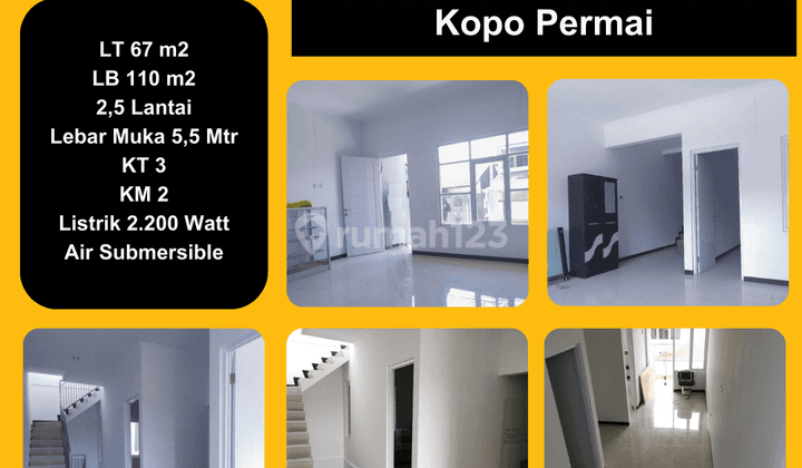 Dijual Rumah Siap Huni di Kopo Permai 1