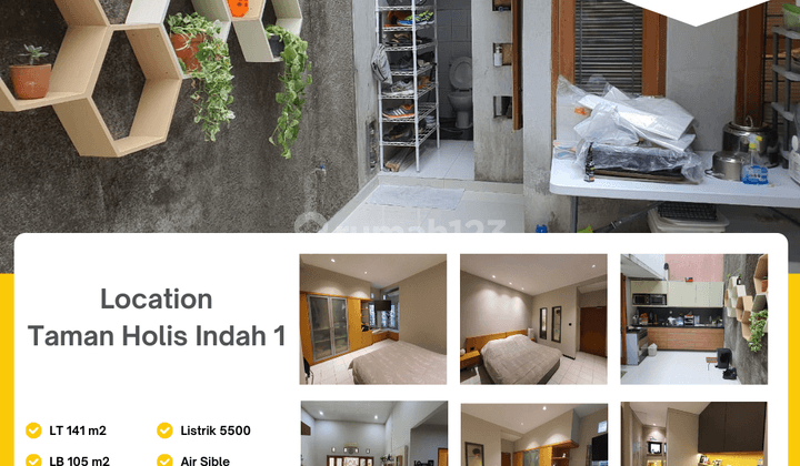 Jual Rumah Full Furnish di Taman Holis Indah 1