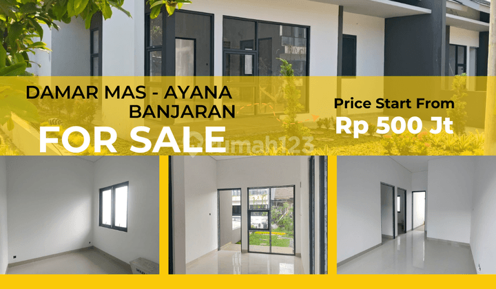 Jual Rumah Baru 500 Juta di Damar Mas Banjaran Type Ayana 1