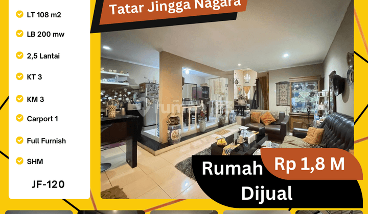 Jual Rumah Siap Huni di Kawasan Kbp Tatar Jingga Nagara 1