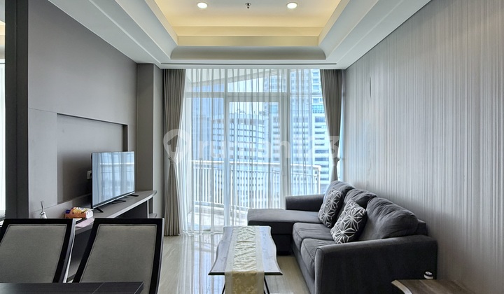 Dijual Apartemen South Hills Jakarta Selatan2 Br Furnished Size 87 M2 Rp 4.1 M