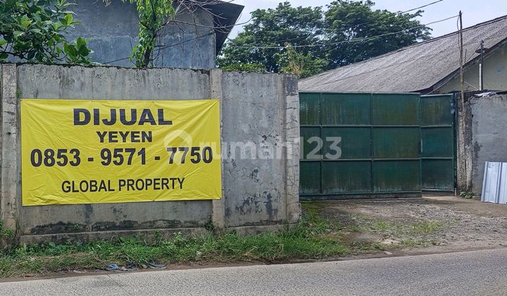 For Sale Cheap Land Suitable for Warehousing Beside Cikupa Road Tangerang