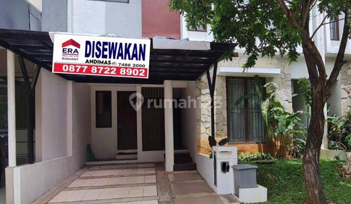 Disewakan Rumah 2 Lantai di Discovery Conserva Bintaro Jaya 1