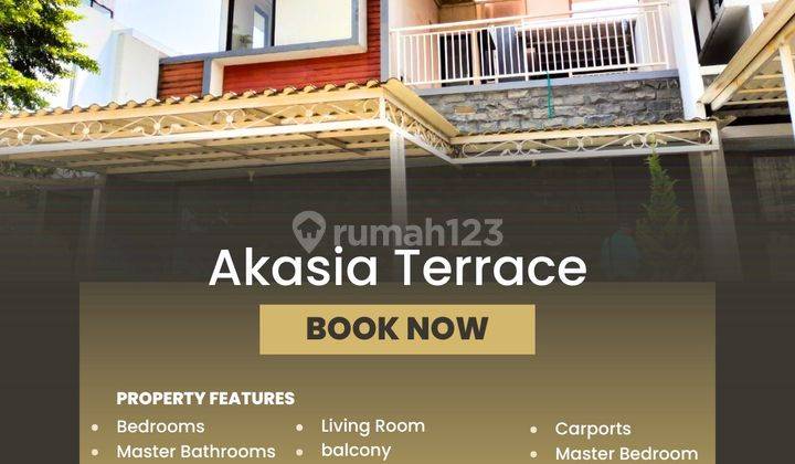 Dijual Rumah Mewah 2 Lantai Desain Elegan di Akasia Terrace 1