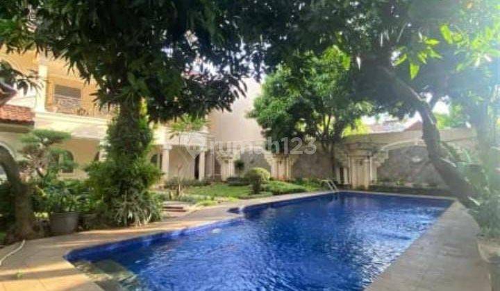 Rumah Cantik Dan Mewah Di Kemang Timur Lokasi Aman Dan Nyaman 1