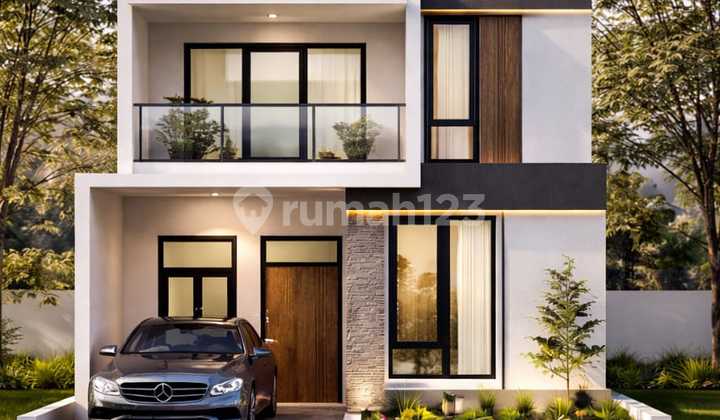 Rumah Cantik dan Murah Dlm Cluster di Pondok Gede