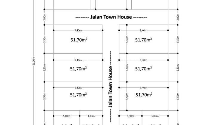 Rumah Baru & Murah, Luas Tanah 26 Sd 51 M2 Dlm Cluster 8 Unit 2