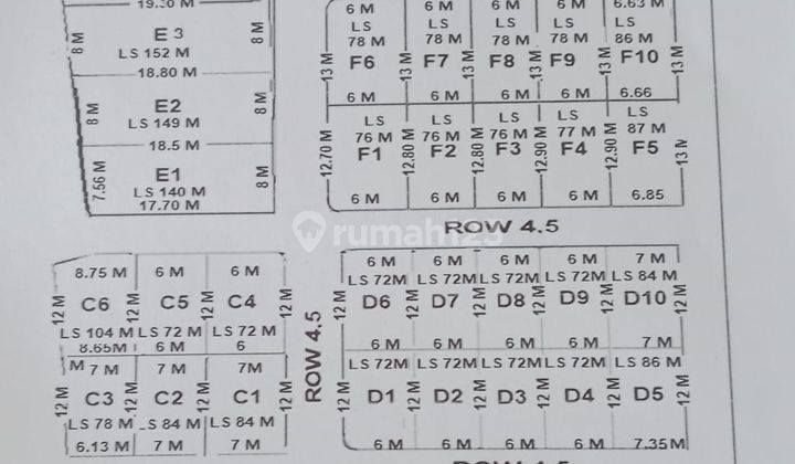 Dijual Tanah 72 Sd 155 M2 Dlm Cluster Di Cilangkap Cipayung  1