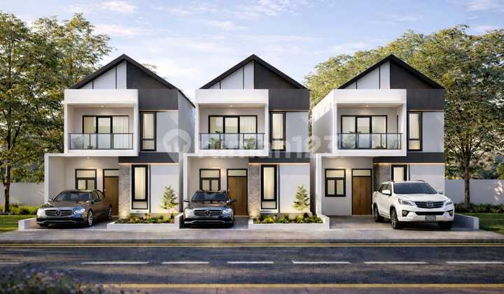 Rumah Cantik & Murah Dlm Cluster di Lubang Buaya 2
